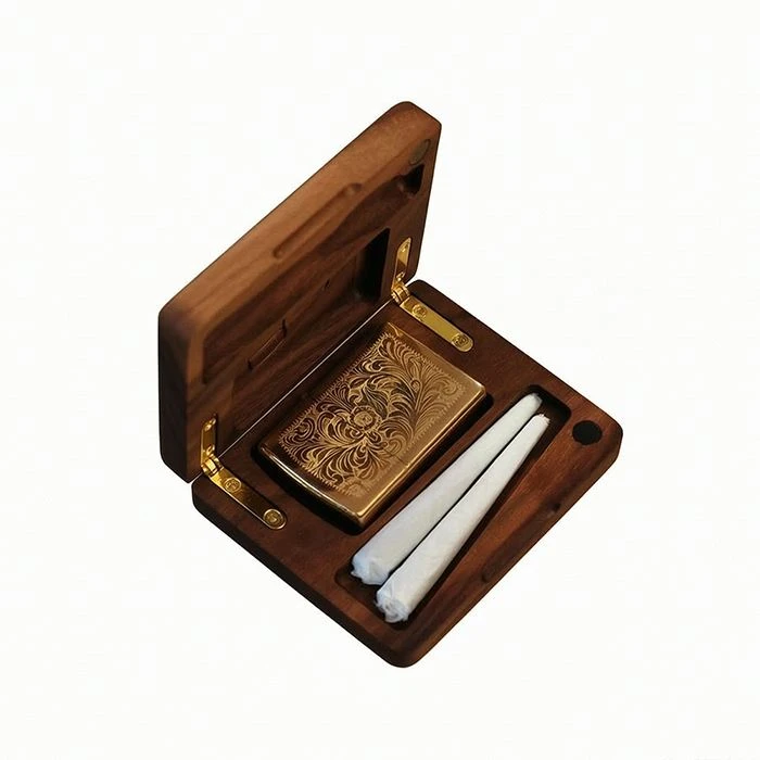 Wooden Secret Stash Box